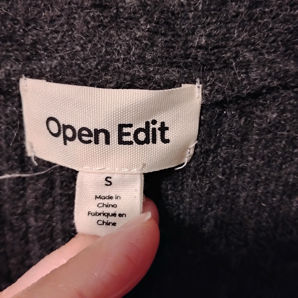 Open Edit Gray Long Cardigan Size S - Picture 4 of 4